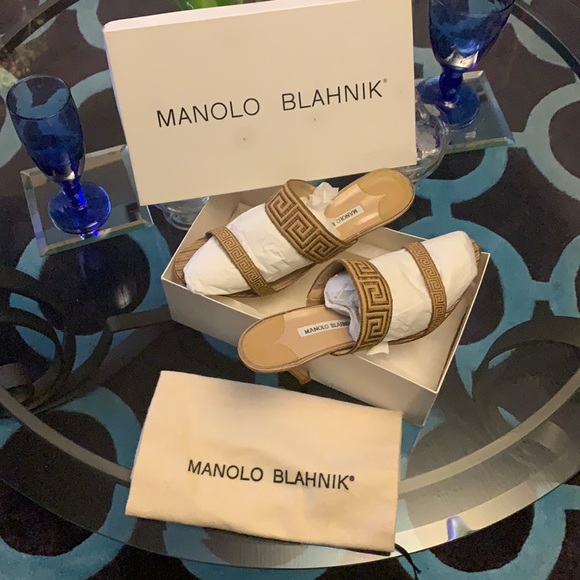 Manolo Blahnik Shoes - Ladies, Manolo  Blahnik Stiletto Sandal